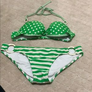Xhileration Green Bikini